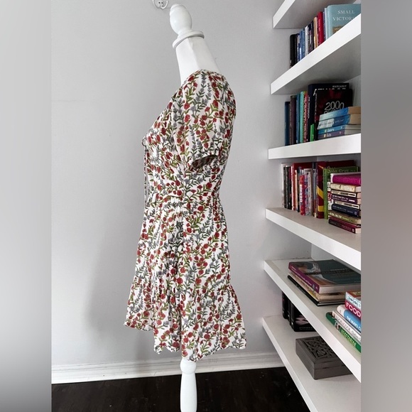 BANJANAN Artemis Dress Boundless Floral White Size XS - Picture 6 of 16